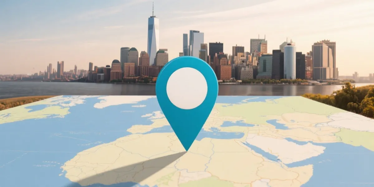 公司位置示意图